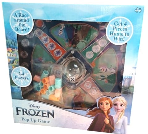 Jonotoys Frozen Pop -up -Spiel, um sich nicht zu ärgern