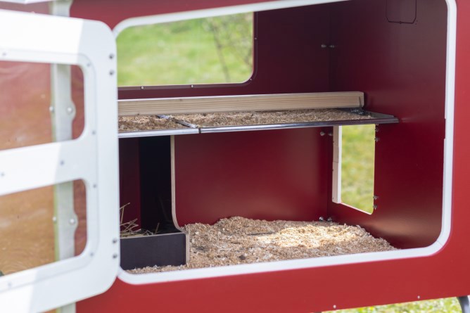 Mobilecoop Hühnerstall aus Holz
