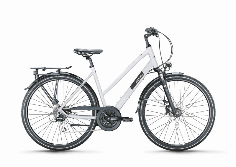 Victoria Trekkingrad Treqana 4 Mod. 24 Fahrrad vict.treqana 4 28 51 Stufen. 24 EL Magisches Weiß