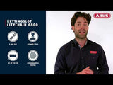 Abus CityChain 6800 85 Rot - Fahrradkettenschloss - afbeelding 4