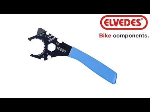 Multitool-Adapter für Scheibenbremse und Zentralverschluss schwarz