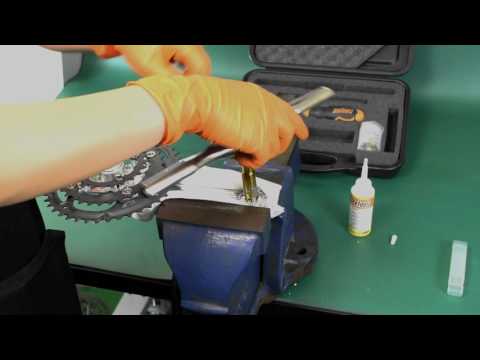 IceToolz 9 16 Gewindehülsen für Pedalachse mit Gewinde Xpert E521H