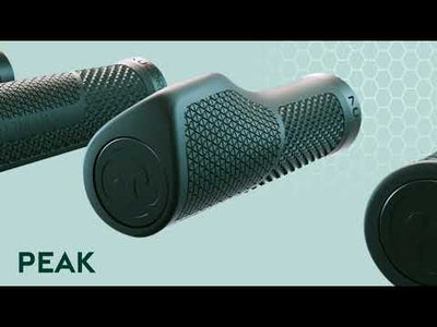 Herrmans Griffe Nucore Grip Town Peak 130 mm grau