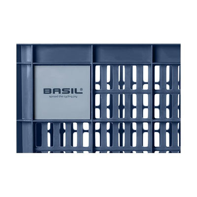 Basilikum fietslat l - groß - 40 Liter - blau