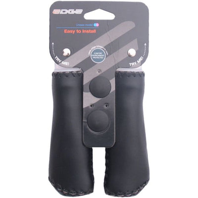 Der Edge Ledergriff - Ergonomisches Ledergriff Set - 135 mm - schwarz