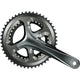 Shimano Kurbel 2 x 10 Geschwindigkeit Tiagra FC-4700 172.5 50-34T mit hohlen Achse Schwarz