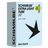 Schwalbe Extralight Schlauch (AV14) – MTB – 26 Zoll (40 60–559) – Schrader