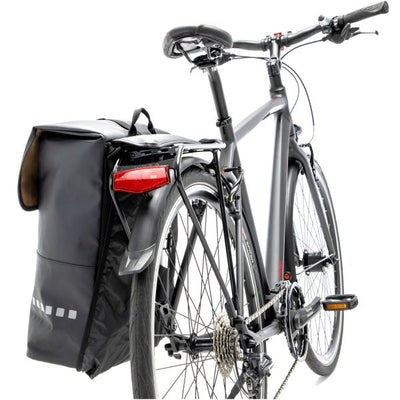 Odense -Rucksack - stabiler Rucksack für Fahrrad - schwarzes Grün