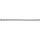 M-Wave-Halskette 6 7 8-Gang, 1 2x3 32 116L Silber-Rust (Hanging-Paket)