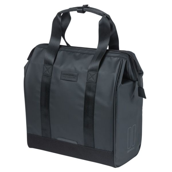 Basil Tasche Grand Plane Shopper schwarz Mik Hooks | 23l