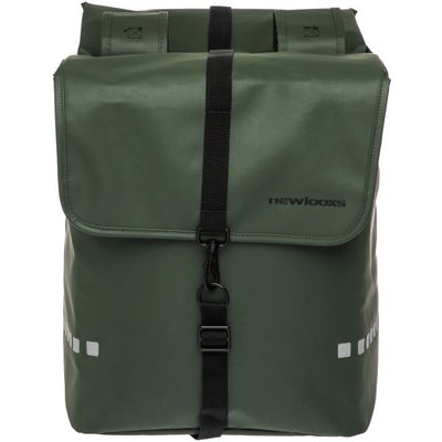 Fahrradtasche Odense - Robuste, geräumige Doppel-Hecktasche für Elektrofahrräder - Grün