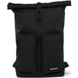 Urbanfester städtischer Rolltop -Pendler -Fahrradbeutel 20L Schwarz - afbeelding 3