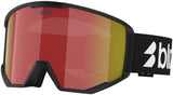 Bliz Spark Brown w Red Multi – Skibrille - afbeelding 1