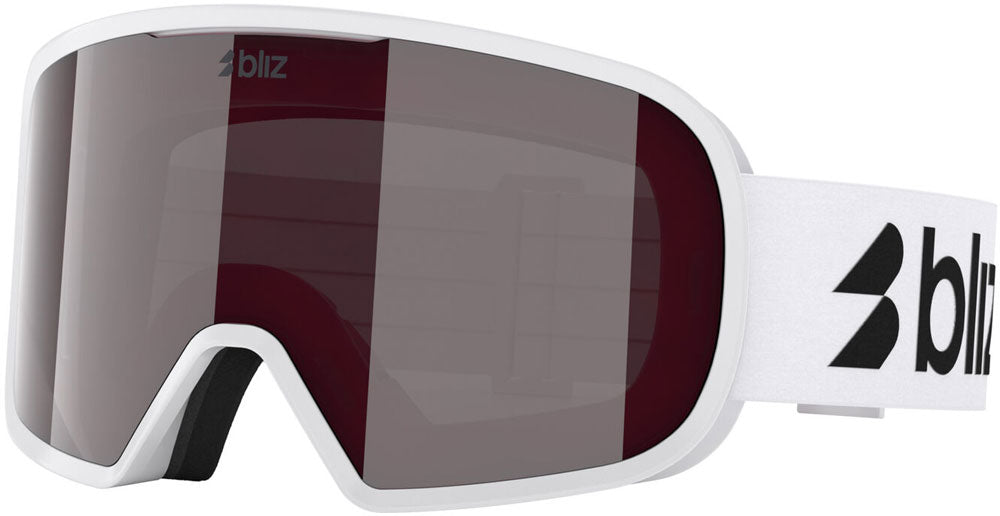 Bliz g002 rosa mit silbernem Spiegel – Skibrille
