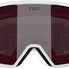 Bliz g002 rosa mit silbernem Spiegel – Skibrille