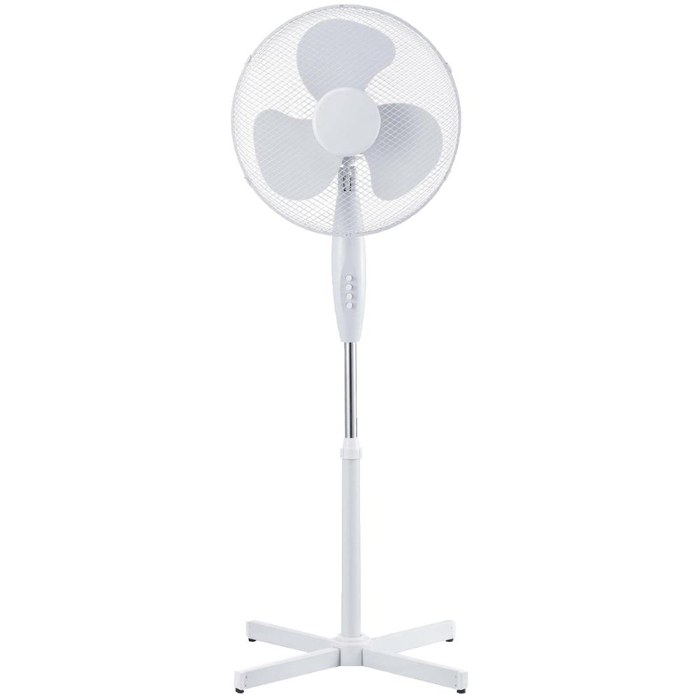 Standventilator 40 cm drehbar 40 W weiß – 8652573