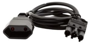 GST18©-kompatibles Adapterkabel 90 cm auf Gegen-Euro-Stecker – 6161250
