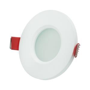 Tronix Einbaustrahler fest, rund, 84 mm, weiß, IP65 – 5011012