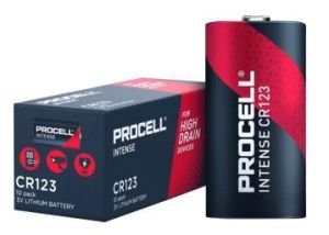 Duracell Procell Intense Lithiumbatterie CR123A 3V Box (10) – 3015190