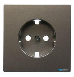 Peha Einbausteckdose RA Single Aluminium Dialog - 4602414