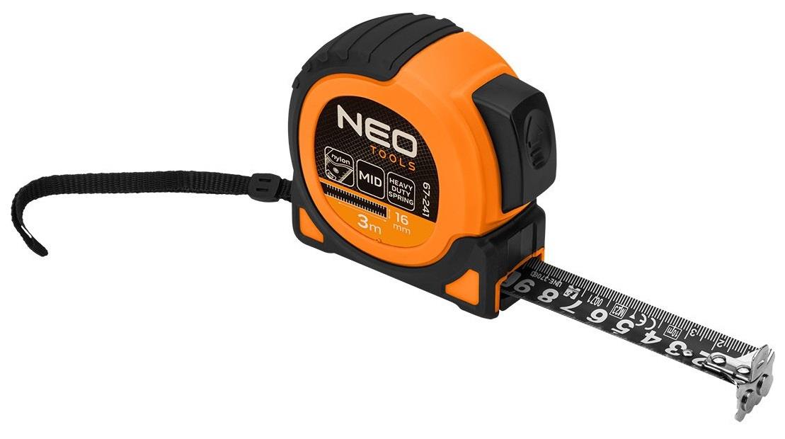 Enzo Maßband 10 Meter mit Gummigriff 6453140