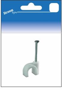 Streamline Kabelklemmen weiß rund 4mm 10x25 Stück 6613420