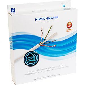 Hirschmann Shop Concept UTP Cat6 20 m Box, weiß CPR Klasse ECA – 2401834