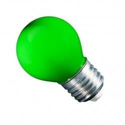 Enzo Tronix LED-Kugellampe E27 grün Tronix 1 Watt LED0125