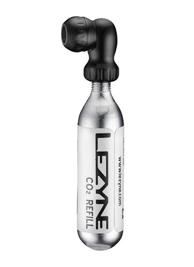 Lezyne CNC-CO2-Pumpe mit Twin-Speed-Antrieb, schwarz