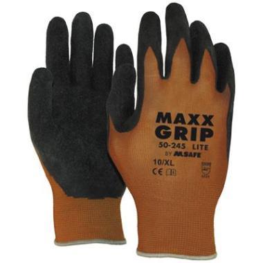 Oxxa maxx-grip 50-245 Handschuh schwarz braun 9 | 12 Stk