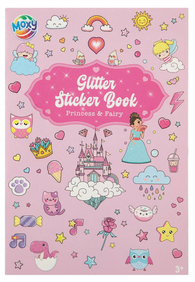Kreative Handwerksgruppe Glitter Aufkleber Buch A5 Blau
