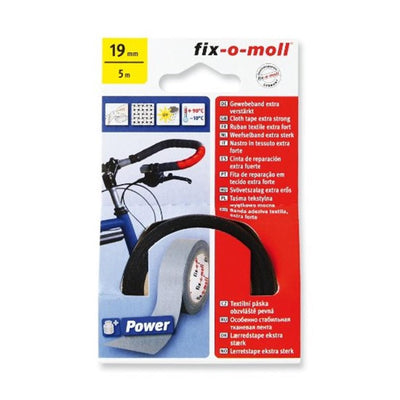 Fix-o-moll Powerband Textil 5mx19mm schwarz