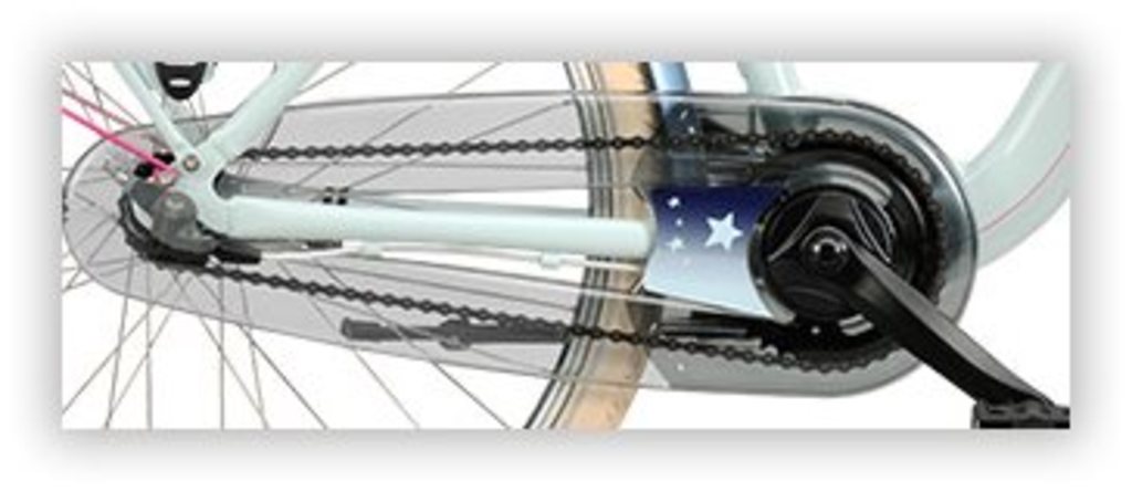Batavus Kettenschutz Stern 26 transparent