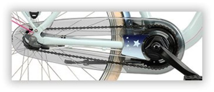 Batavus Kettenschutz Stern 26 transparent