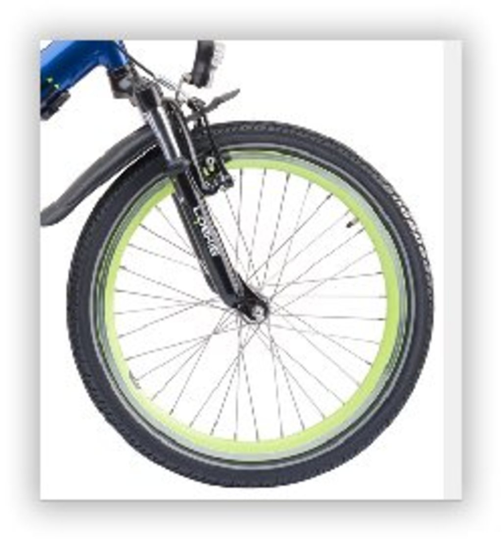 Batavus Vorderrad 20 Snake Rim-Lime (406-19) 36h