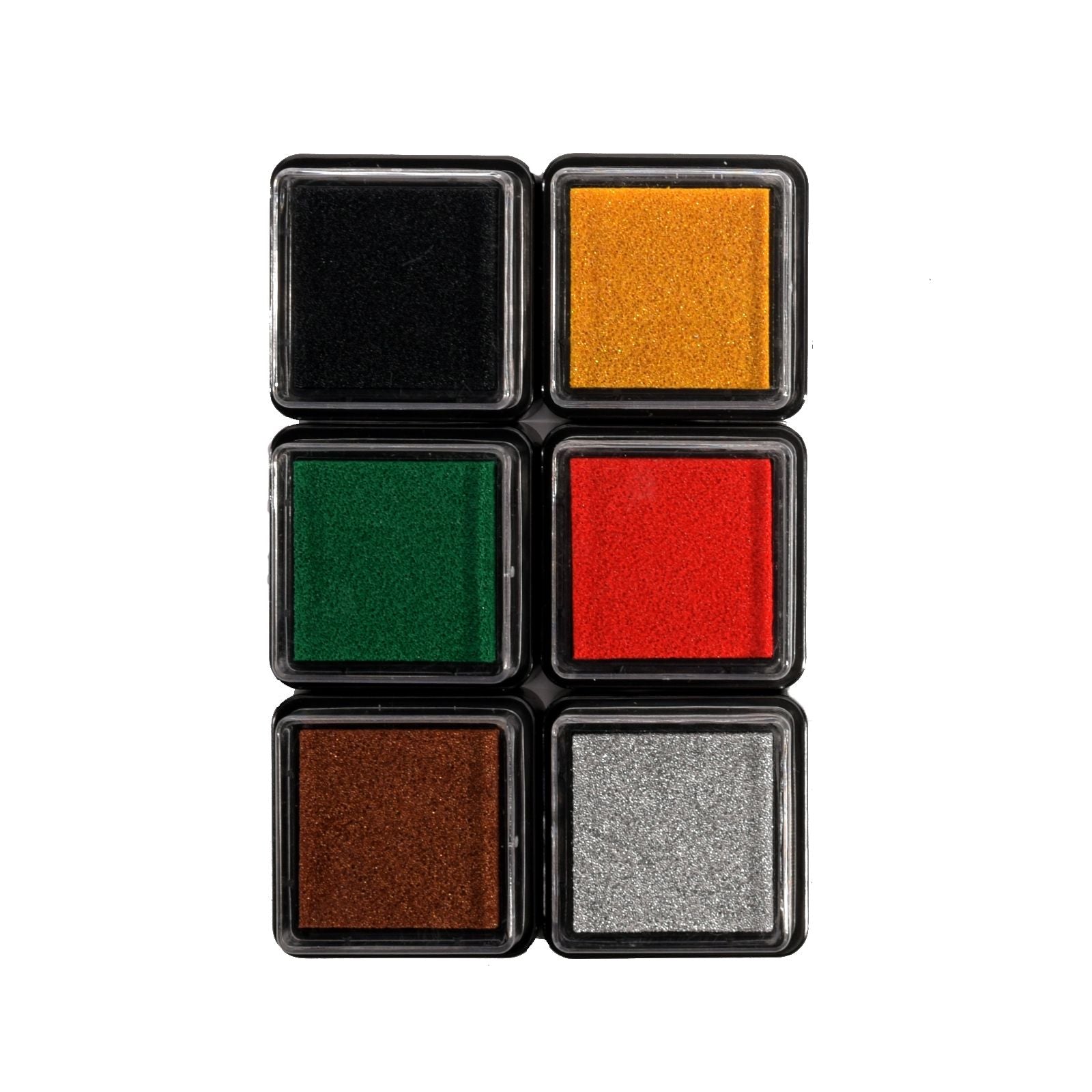 Vaessen creative • Dye Stempelkissen 6 Stück Weihnachten