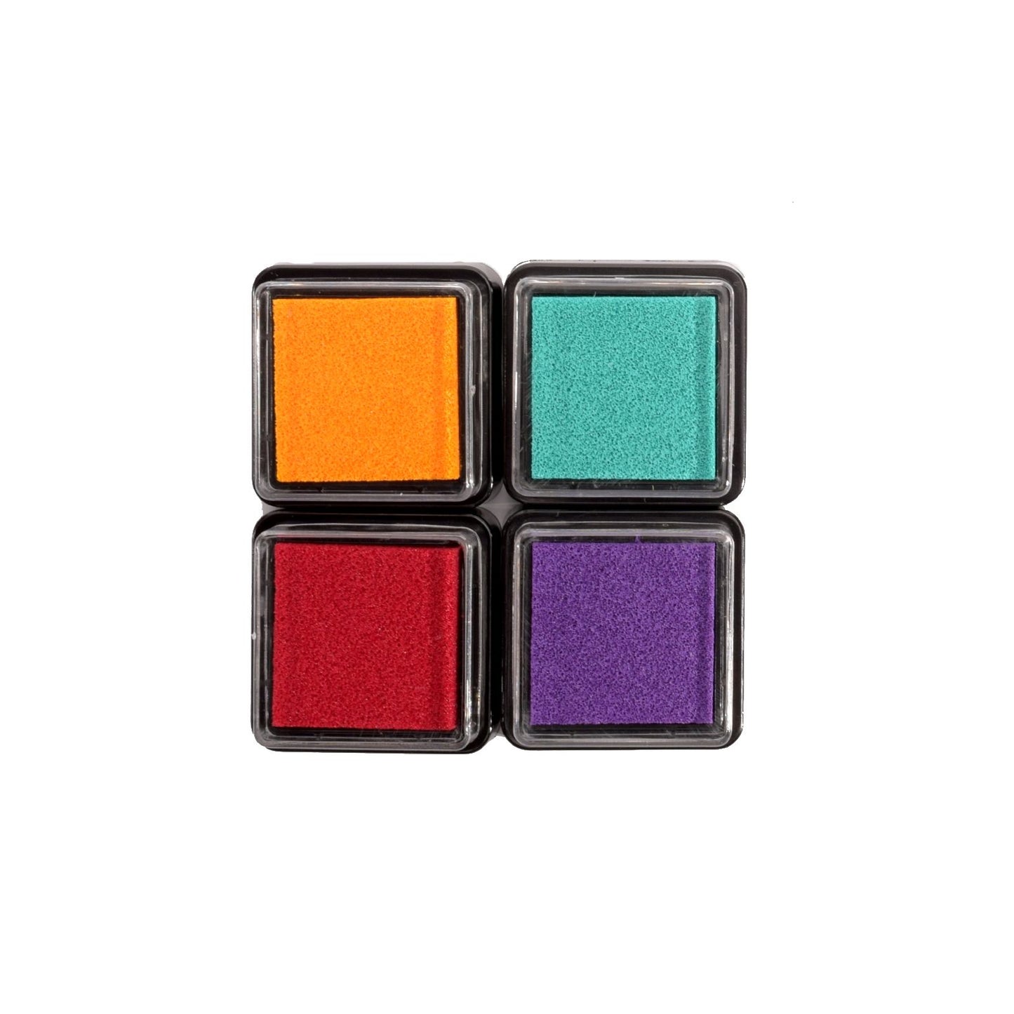 Vaessen creative • Dye-Tintenkissen, 4 Stück, leuchtende Farben