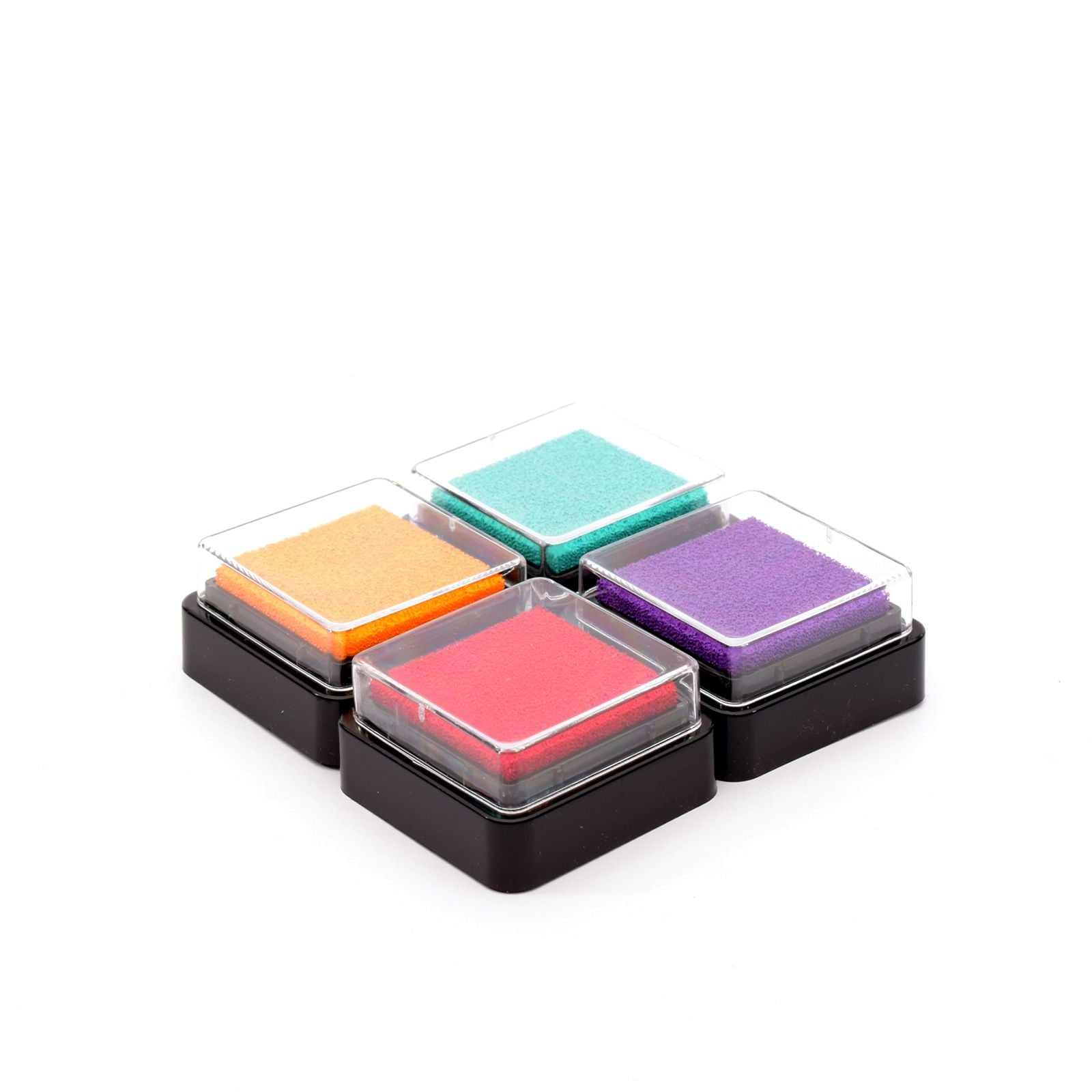 Vaessen creative • Dye-Tintenkissen, 4 Stück, leuchtende Farben
