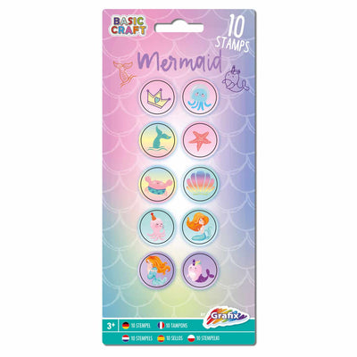 Grafix Stempel Set Meerjungfrau