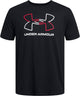 Under Armour UA GL Foundation Update SS-BLK Herren-Sportshirt – Schwarz – Rot – Weiß