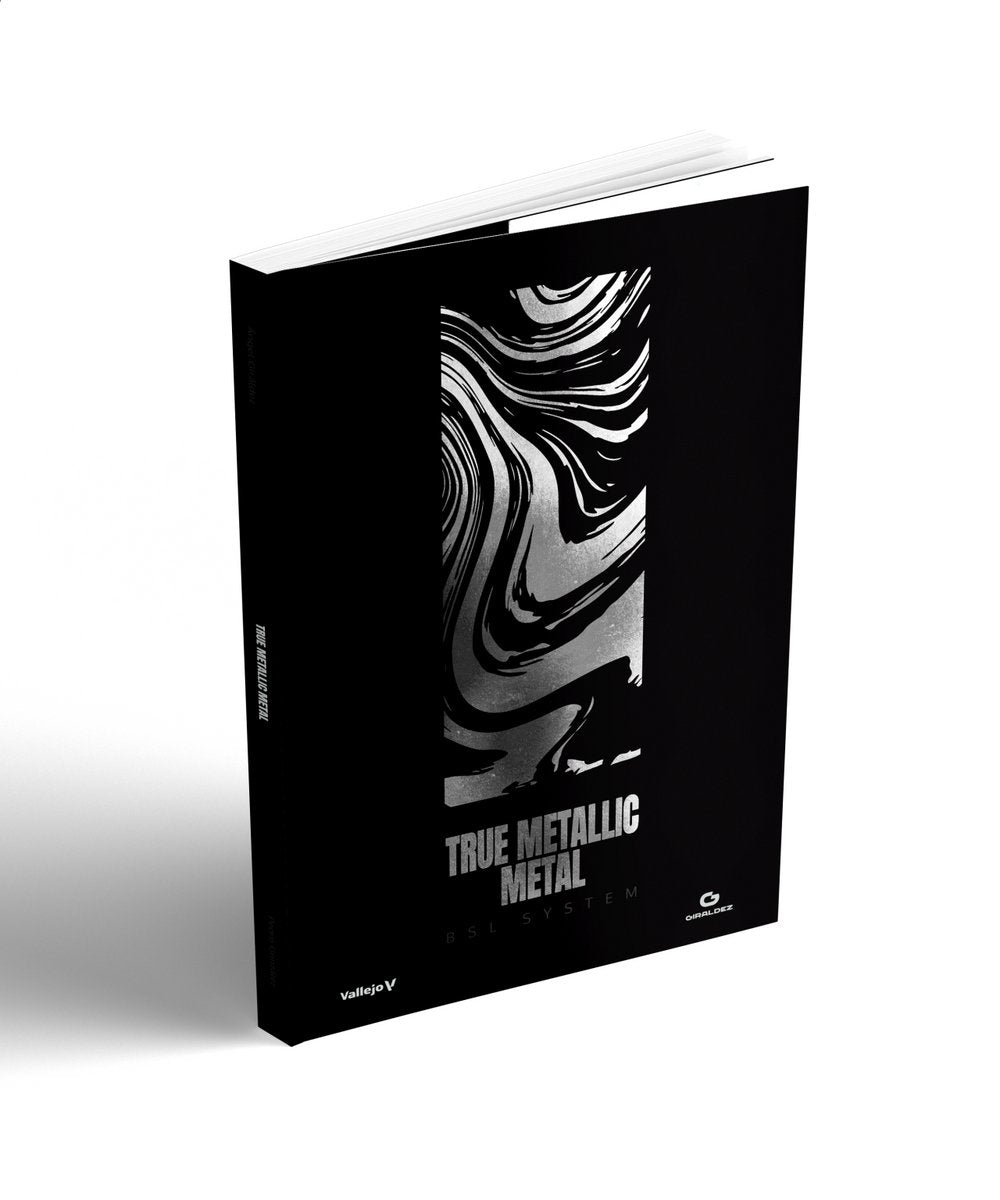 Vallejo-Buch – 75093 True Metallic Metal – Handbuch BSL-System für Hobby und Modellbau – Englisches Buch