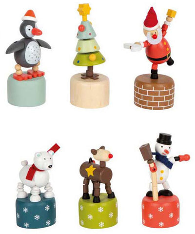 Kleiner Fuß - zeigen Weihnachts- und Wintertanzfiguren, 12st.