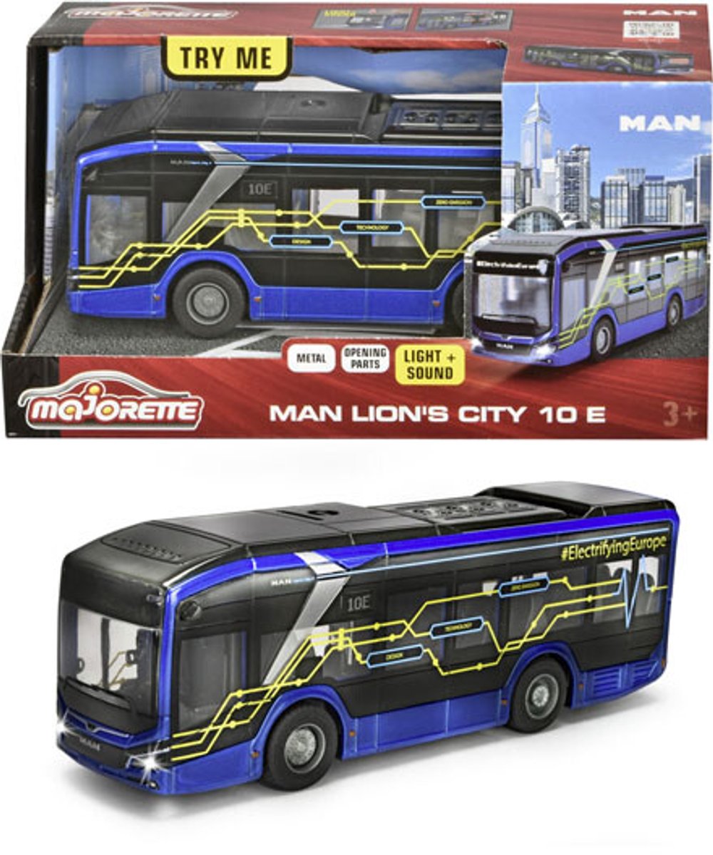 Majorette Man Lion's City 10. Bus