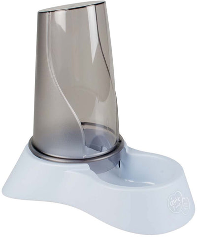 Duvo plus Futter- und Wasserspender Nuvola 3 3500ml-23x34x34cm azzurro