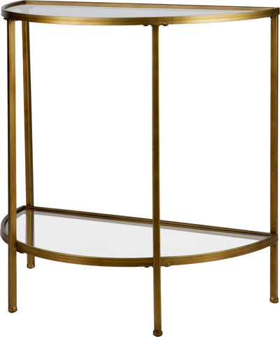 Woood Goddess Beistelltisch – Metall – antikes Messing – 75 x 37 x 75