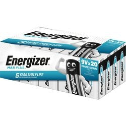 Batteriegerät Max Plus 9V 20 Stück