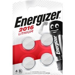 Energizer Lithium 3V -Knopfzellbatterien (CR2016) 4 Teile