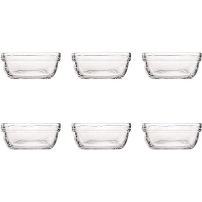 Duralex Schüssel Carre 11cm 6 Stück