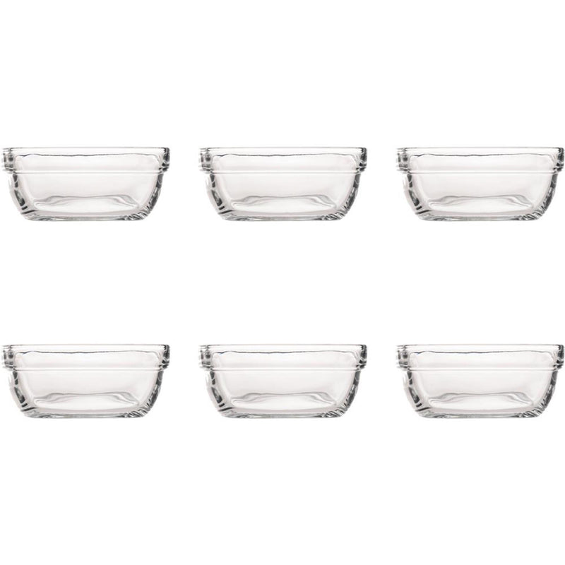 Duralex Schüssel Carre 11cm 6 Stück