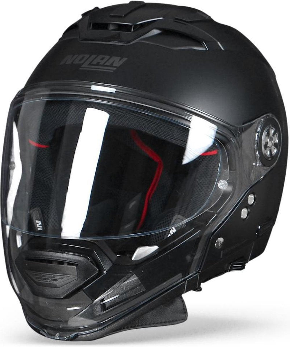 Nolan N70-2 GT Classic 10 Flat Black Integralhelm – Motorradhelm – Größe S